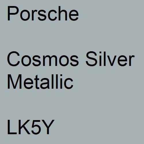 Porsche, Cosmos Silver Metallic, LK5Y.